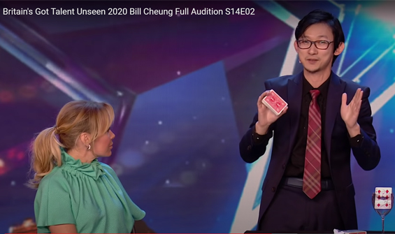 Bill Cheungs exklusiver Auftritt in „Britain Got Talent”live
